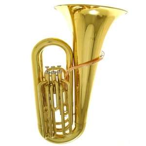   E120G 3 Valve BBb Tuba with Case, Mouthpiece Musical Instruments