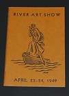Texas River Art Show 1949 Guide to Artist Painting Art