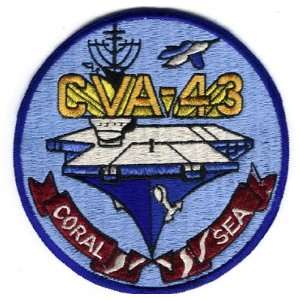  CVA 43 Patch Military: Arts, Crafts & Sewing