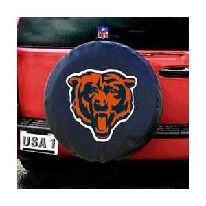 Chicago Bears NFL Spare Tire Cover by Fremont Die (Black):  