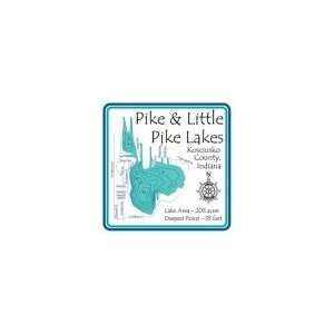  Pike & Little Pike Stainless Steel Water Bottle: Sports 