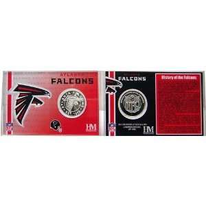  Atlanta Falcons Nfl Team History Coin Card: Sports 
