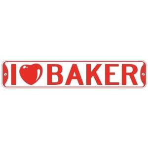   I LOVE BAKER  STREET SIGN: Home Improvement