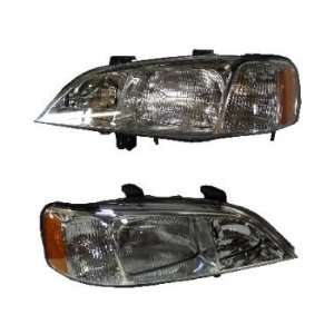    NEW PAIR HEADLIGHT HEAD LIGHT LAMP 99 00 01 ACURA TL: Automotive