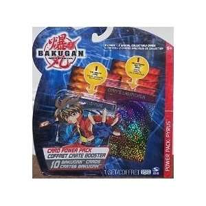  (3 PACKS) BAKUGAN BATTLE BRAWLERS 10 CARD POWER PACK 