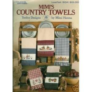   Country Towels 12 Designs 1987 Leisure Arts 504 Arts, Crafts & Sewing