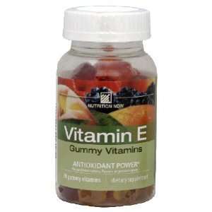  Nutrition Now Vitamin E Gummy Vitamins 70 Chewable Tablets 