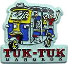 Tuk Tuk Bangkok (Taxi) Rubber fridge Magnet (Embossed)