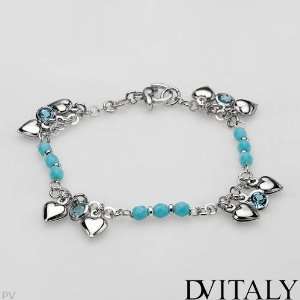  DV ITALY Pleasant Bracelet With Crystals and Simulated 