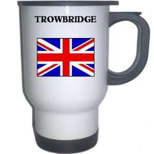   UK/England   TROWBRIDGE White Stainless Steel Mug: Everything Else