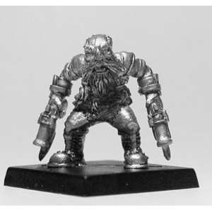  Valiant Miniatures Bear Balsac, Dwarven Pistolier (1 