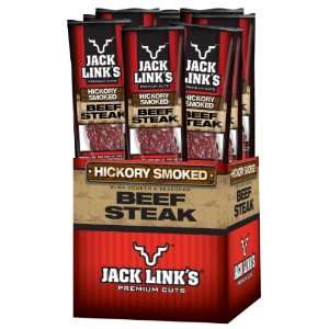 Jack Links Beef Steaks, Hickory, 1 Ounce: Grocery & Gourmet Food