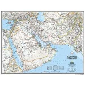  Geographic Maps RE00620079 Afghanistan/Pakistan/Middle East Map Map 