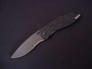 KERSHAW KNIFE 1670BLKST BLUR ASSISTED FLDR BLK/SERR NIB  