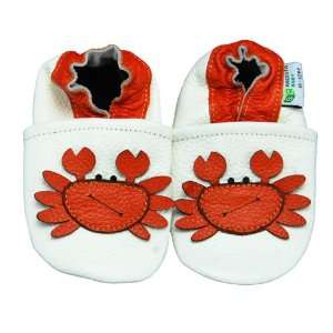   : Augusta Baby Mr. Crab Soft Sole Leather Baby Shoe (12 18 mo): Baby
