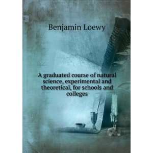 graduate course of natural science experimental and theoretical for 