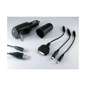  Car&Driver Powercam Inc Multi Tip AC/DC Charger Ipod 