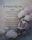 GIFT FOR SOMEONE SPECIAL PERSONALIZED FRIEND POEM items in 