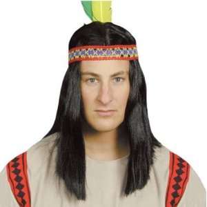  Pams ImenS Wigs  Indian Brave Wig With Headband Toys 