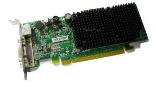 Dell ATI X1300 256MB PCI E Video Card LP + Cable JJ461  