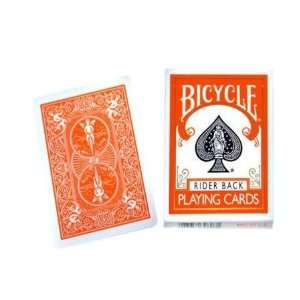  Cards   Orange Back Bicycle Deck: Everything Else