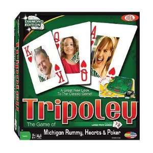 Tripoley Diamond Edition Game Cards Chips Poker NEW Toys & Games