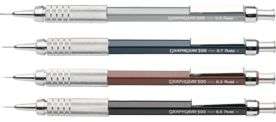   Gear 500 Automatic Pencil Brown .3mm Bulk PG523E Pack Of 12 by Pentel