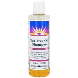  Heritage Shampoo, Tea Tree Oil 8 oz Liquid Beauty