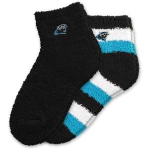  For Bare Feet Carolina Panthers Womens Slipper Socks  2 