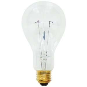  200 Watt Clear 130V A23 Medium (E26) Base Bulb