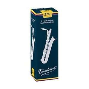  Vandoren SR245 Reed, Baritone Sax, 5 Musical Instruments