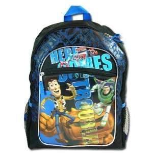   Woody Here Comes Trouble 3D Backpack Travel Back Pack Toys & Games