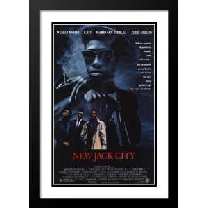 New Jack City 20x26 Framed and Double Matted Movie Poster 