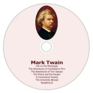 MARK TWAIN 7 Full  Audiobooks on DVD ~   