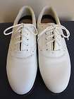 Lady Fairway Tred Lite White Leather Golf Shoes Sz 6 M