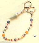 Mill Hill Treasured and Glass Beads Scissor Fob Kit ~ CONFETTI CRYSTAL 