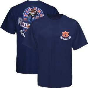   Auburn Tigers Youth Navy Blue Banner Mascot T Shirt: Sports & Outdoors
