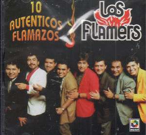 LOS FLAMERS 10 AUTENTICOS FLAMAZOS CD  