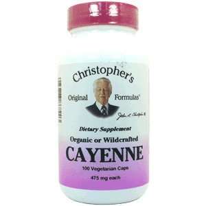  Cayenne 100 Capsules