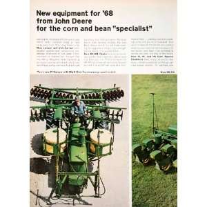 1968 Ad John Deere 23 Prayer BWA Disk Harrow Weed Planter Combine Farm 