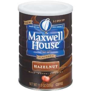 Maxwell House Hazelnut Coffee, 11.5 oz  Grocery & Gourmet 
