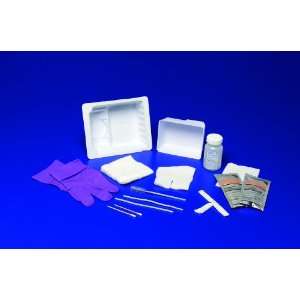  Trach Care Tray W/Saline *sp