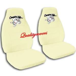   Cream Cow Girl car seat covers for a 2002 Toyota Camry.: Automotive