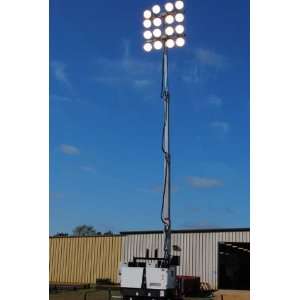   Tower 24000   2,400,000 Lumens  50 Height   Trailer Mounted Home