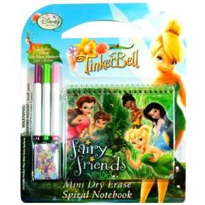  Disney Fairies Notebook And Marker Set   Princess Notebook 