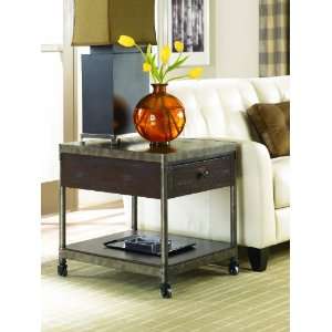  Hammary Furniture Structure Rectangular Drawer End Table 