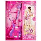 Girls Pink Toy Guitar Microphone Stand & Amp Set