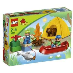  Lego Duplo Fishing Trip 5654: Toys & Games