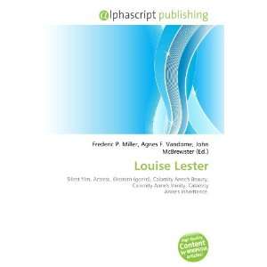  Louise Lester (9786134001472) Books