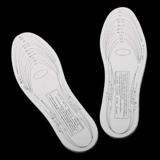 Pair Unisex All Size Anti Arthritis Memory Foam Shoe Pad Insoles 